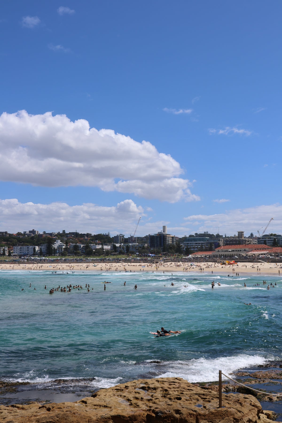 A sunny day at a Sydney beach